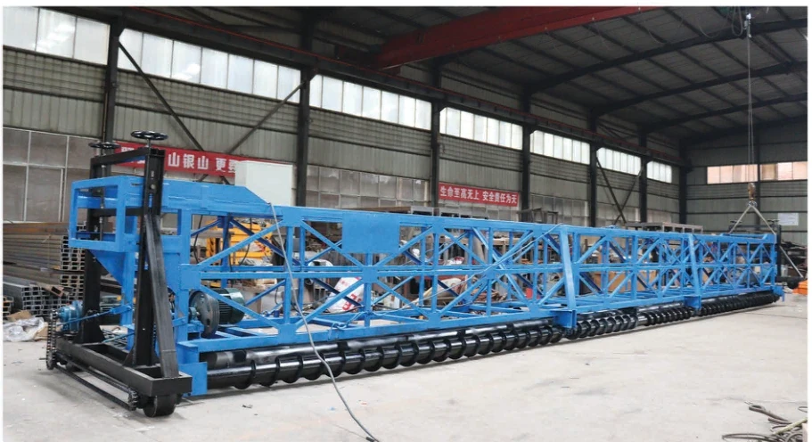 Suspension Concrete Pavers — catalogue equipment reference