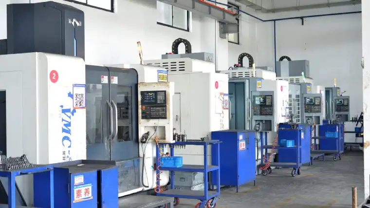 Precision machining of steel components in a contract manufacturing workshop