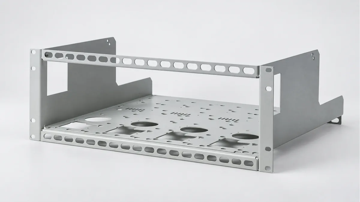 Edited reference image of Modular Power Shelf Chassis
