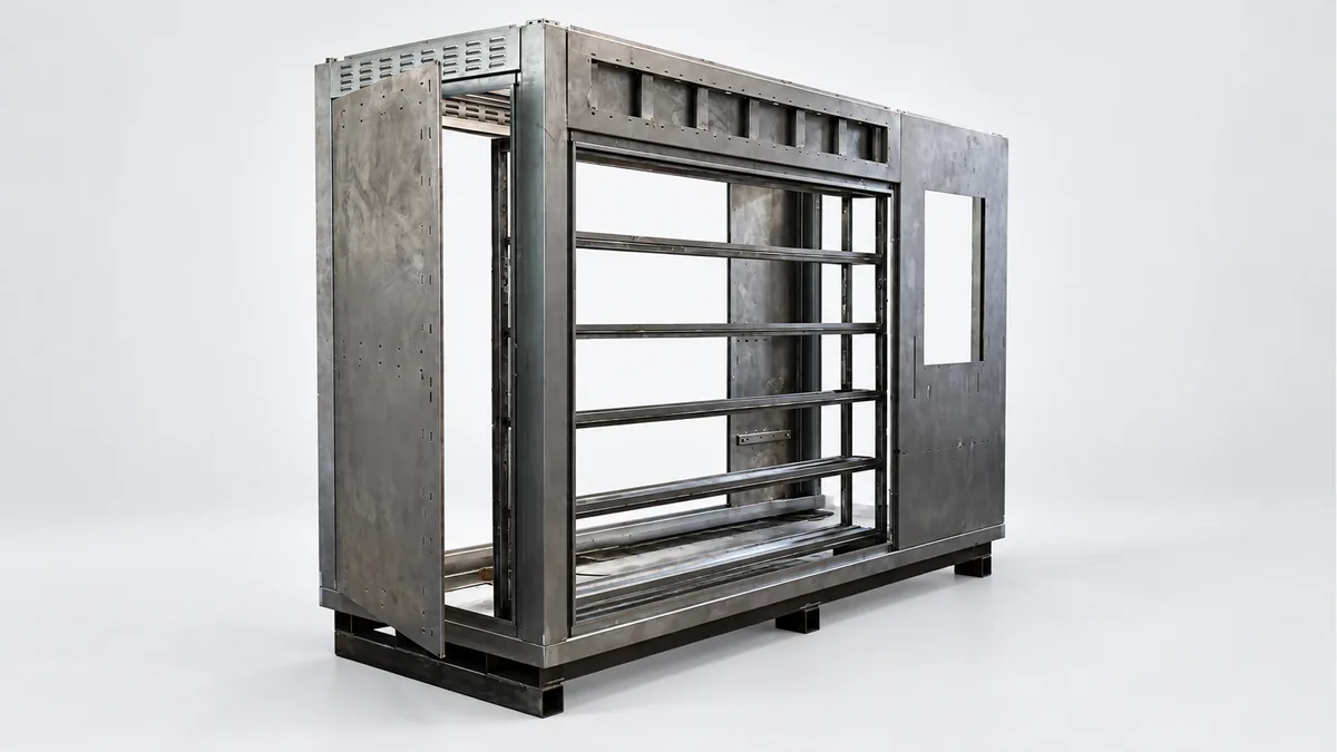 Equipment Cabinet Welded Frame