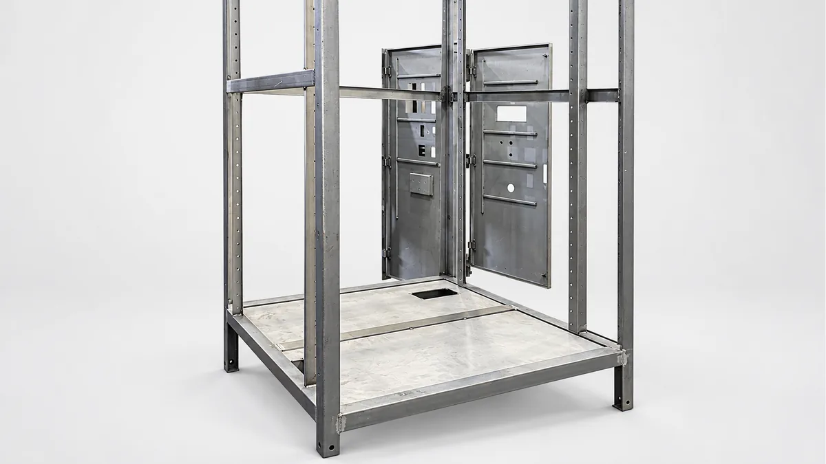 Edited reference image of DC Charger Power Cabinet Frame