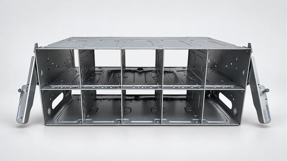 Edited reference image of GPU Server Fan Cage