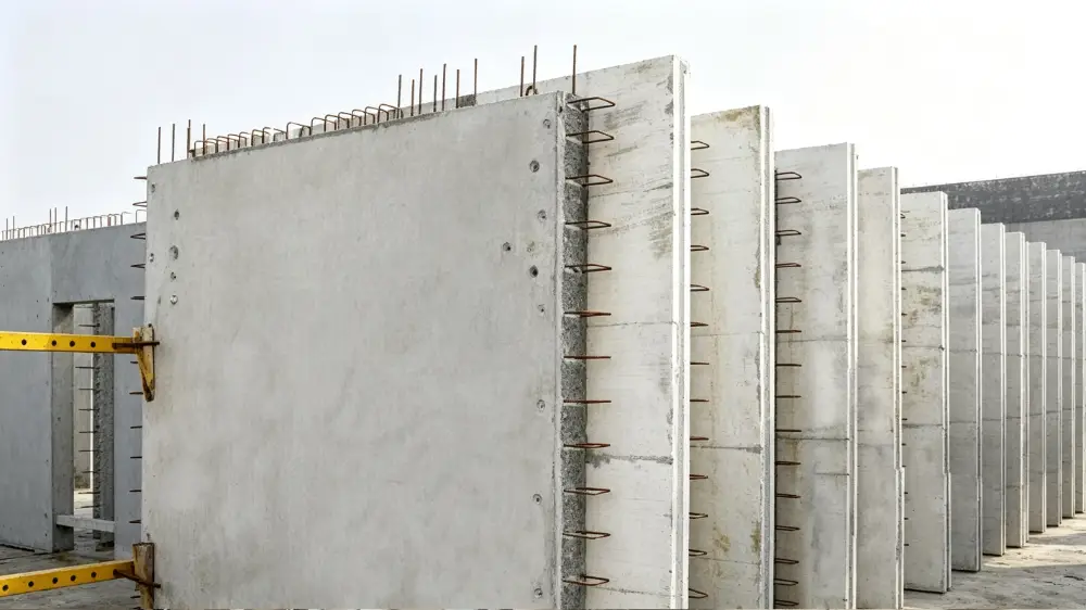 Precast structural and internal wall panels