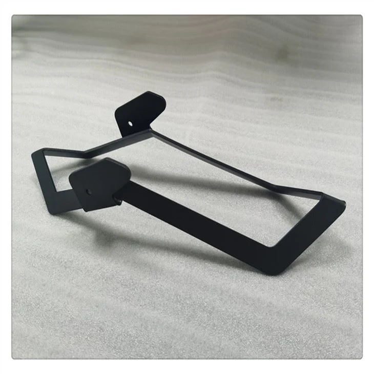 Representative heavy duty steel mounting brackets configuration for custom component manufacture