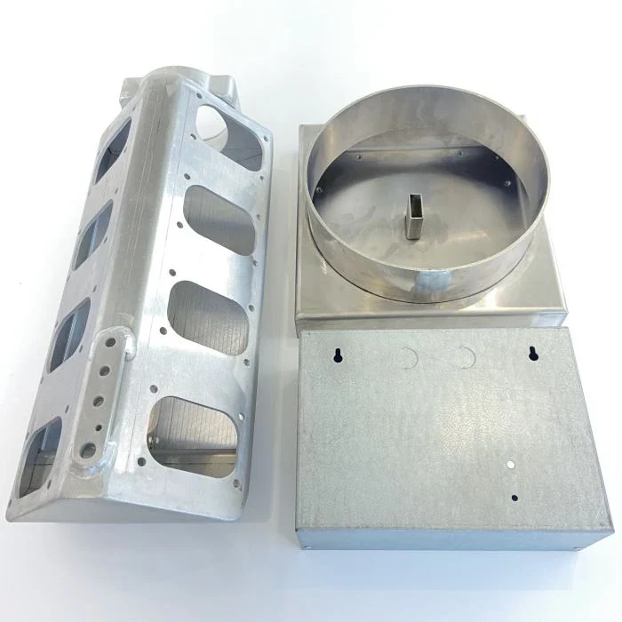 Representative custom sheet metal fabricated assemblies configuration for custom component manufacture
