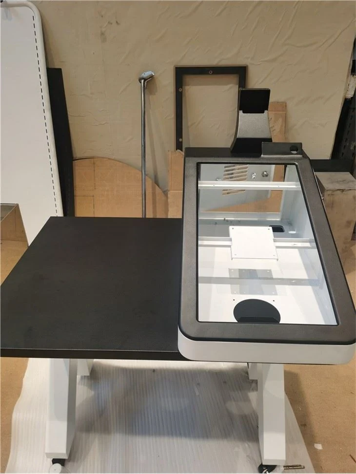 Representative custom stainless steel cabinets configuration for custom component manufacture