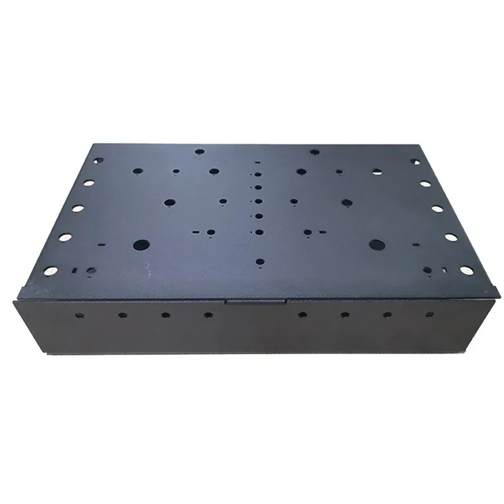 Representative custom steel fabrication for machinery configuration for custom component manufacture
