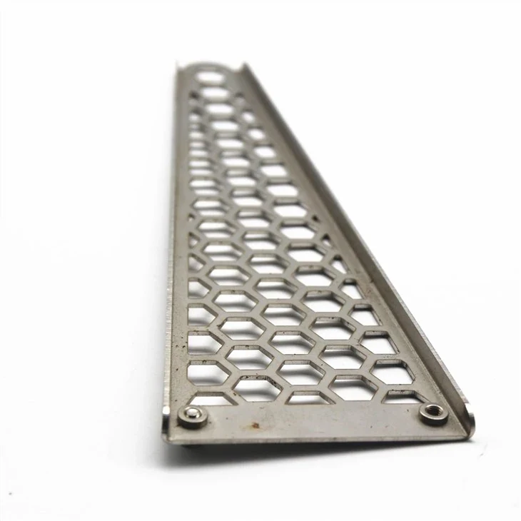 Representative laser cut custom metal components configuration for custom component manufacture