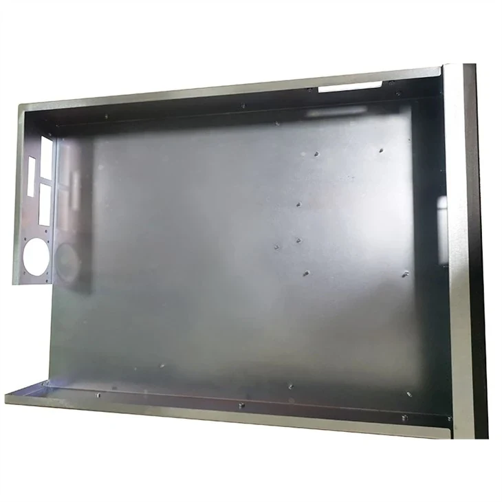 Representative metal panel and tray manufacturing configuration for custom component manufacture