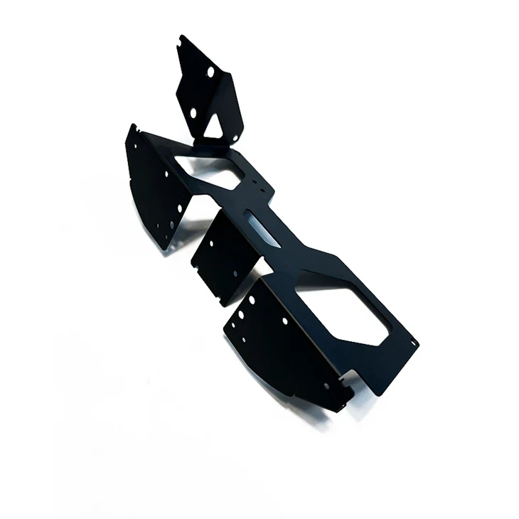 Representative sheet metal bending service configuration for custom component manufacture