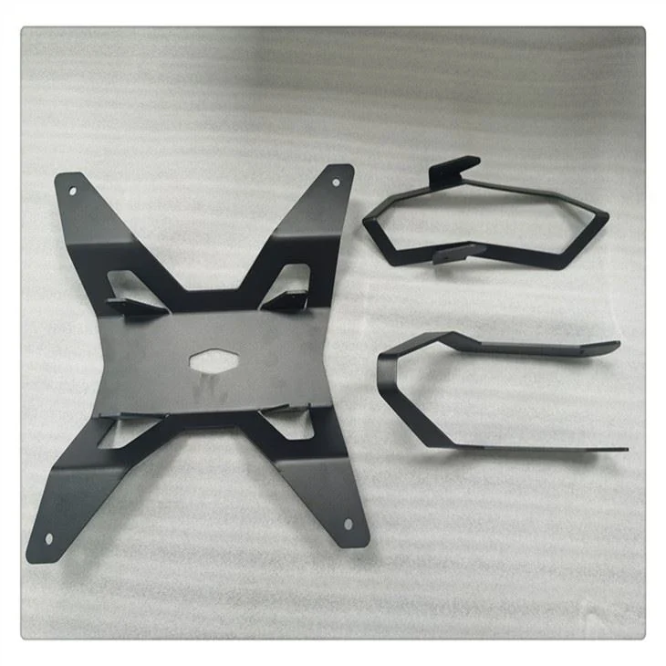 Representative formed sheet metal brackets configuration for custom component manufacture