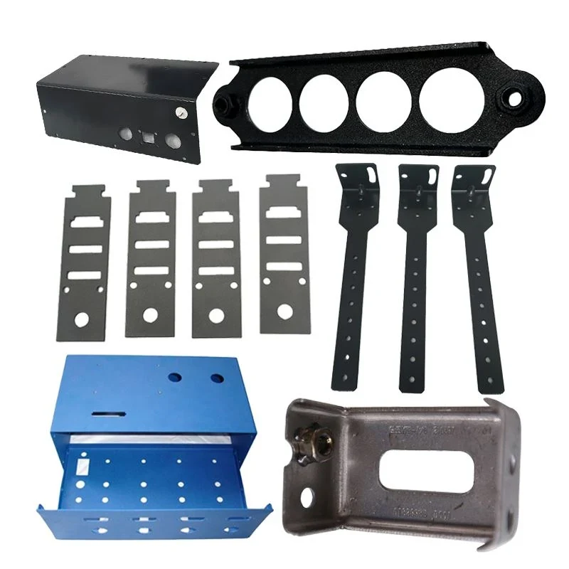 Representative sheet metal stamping components configuration for custom component manufacture