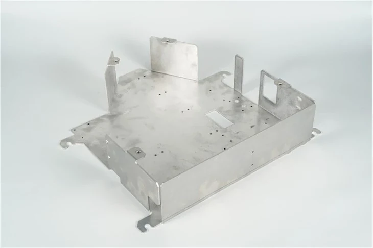 Representative stainless steel fabrication for equipment parts configuration for custom component manufacture