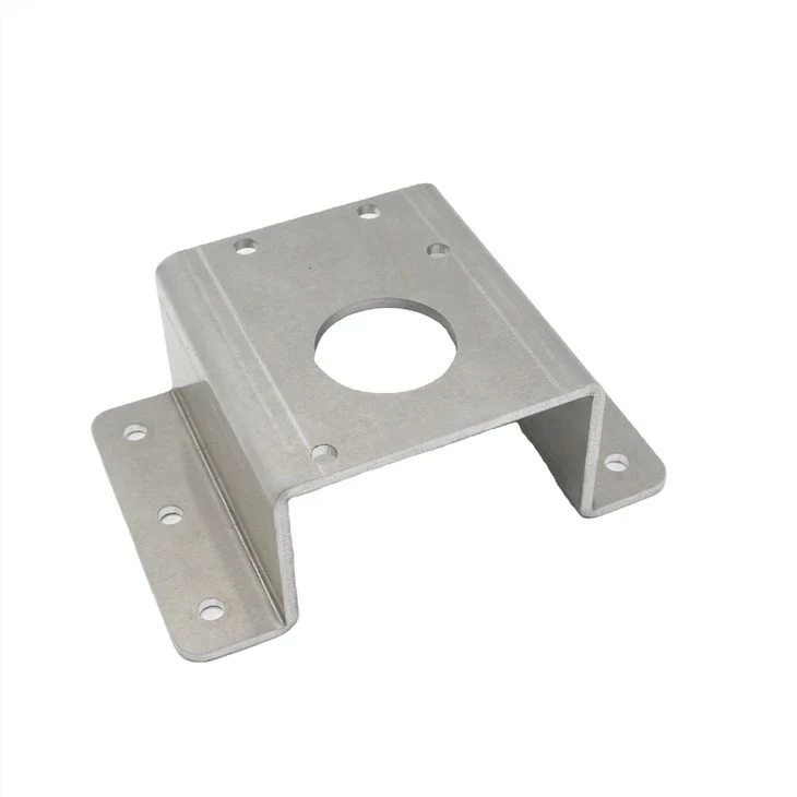 Representative stainless steel angle support brackets configuration for custom component manufacture