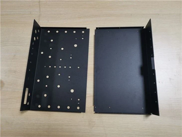 Representative steel laser cut plates and profiles configuration for custom component manufacture