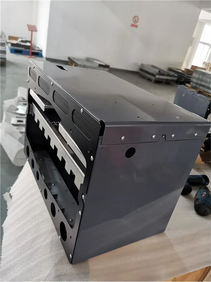 Representative wall mount sheet metal cabinets configuration for custom component manufacture