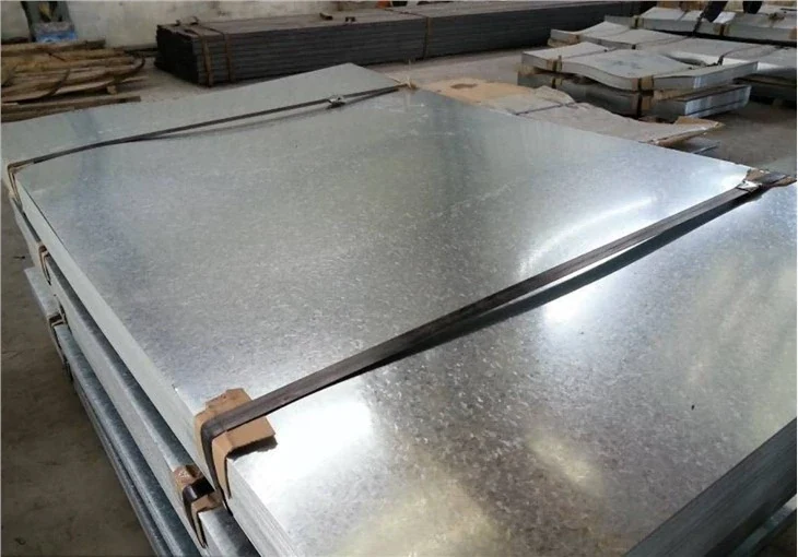 Representative galvanized sheet metal fabrication configuration for custom component manufacture